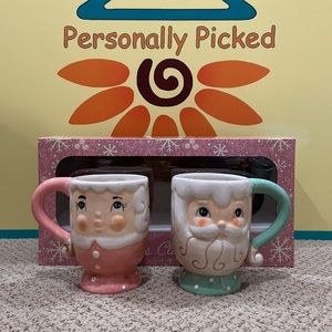 Johanna Parker MR & MRS CLAUS Mug Set